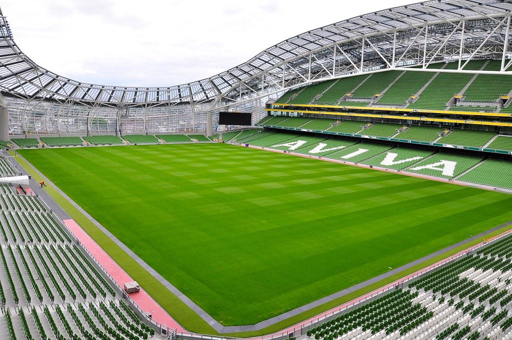 New Aviva Stadium Dublin | Inside view of the pitch in the n… | Flickr